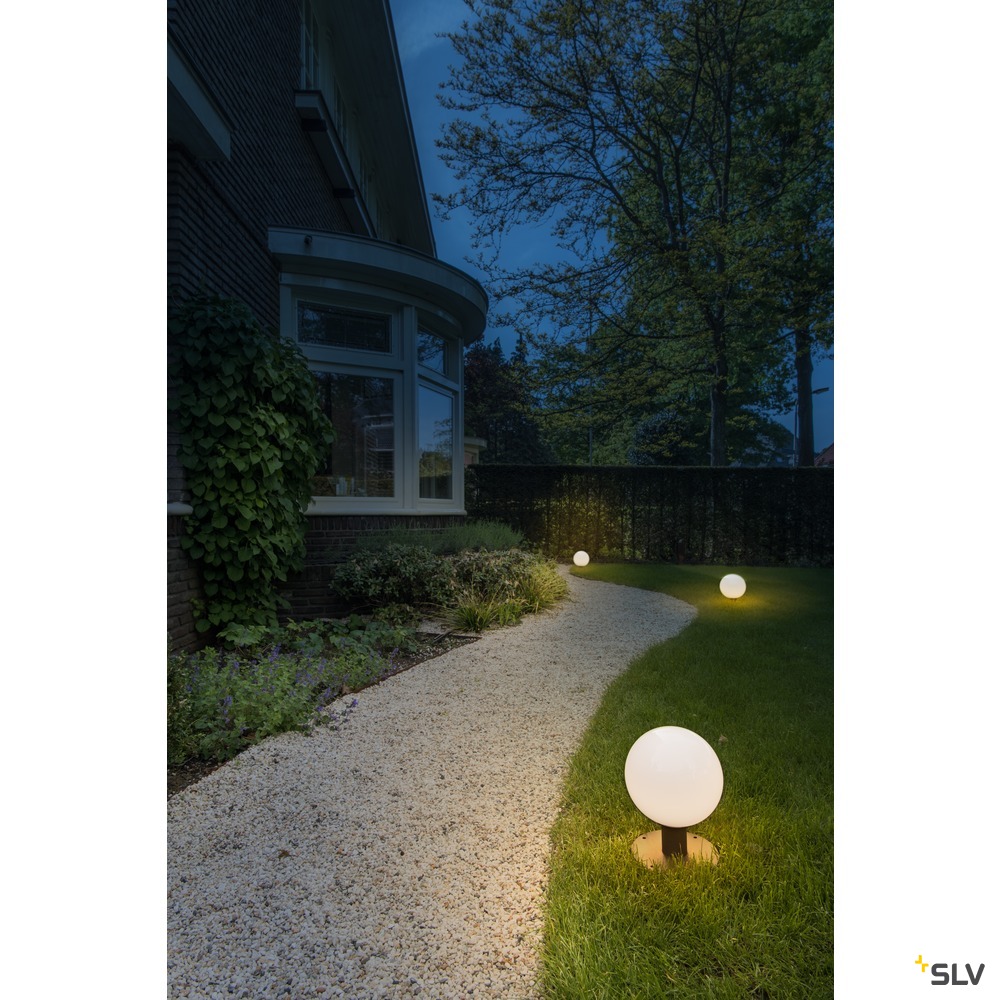 GLOO PURE 27 Pole, Outdoor Stehleuchte, E27, anthrazit, IP44