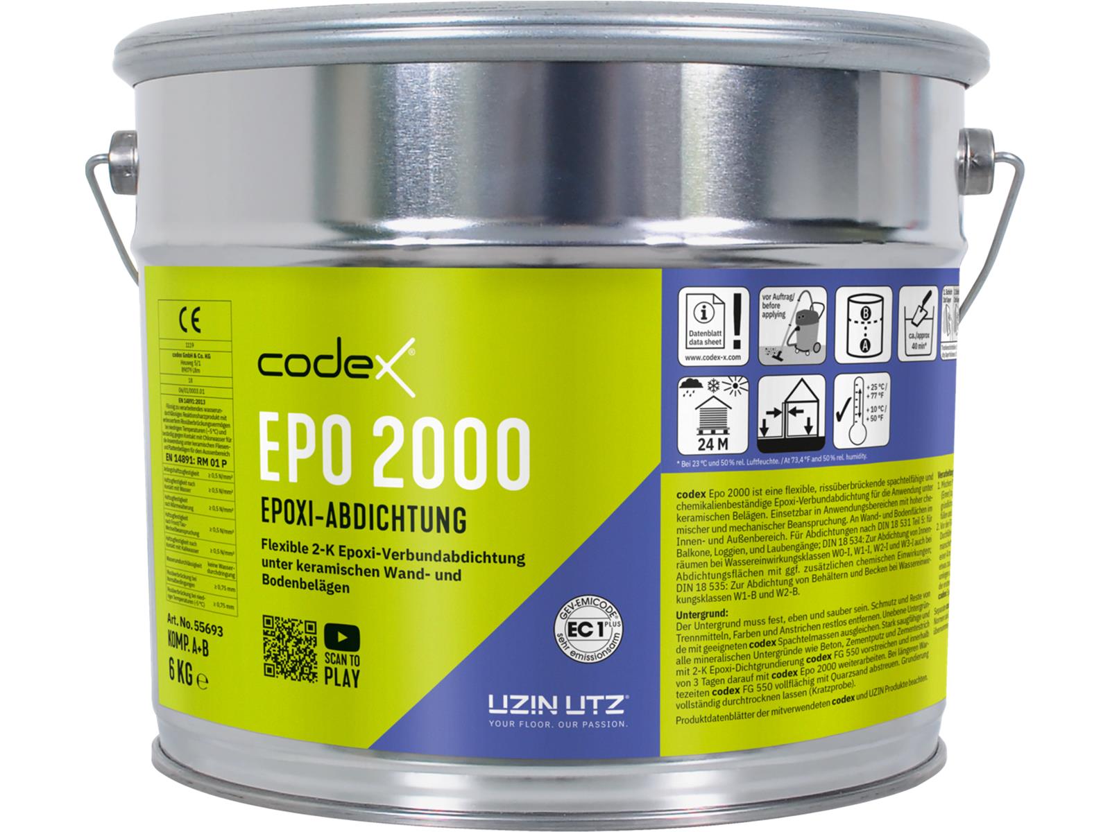 codex Epo 2000 A -B   6 kg