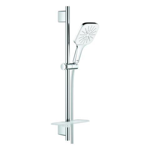 GROHE Brausest.-Set RSH 130 SmartActive Cube 26584 600mm Ablage moon white/chrom