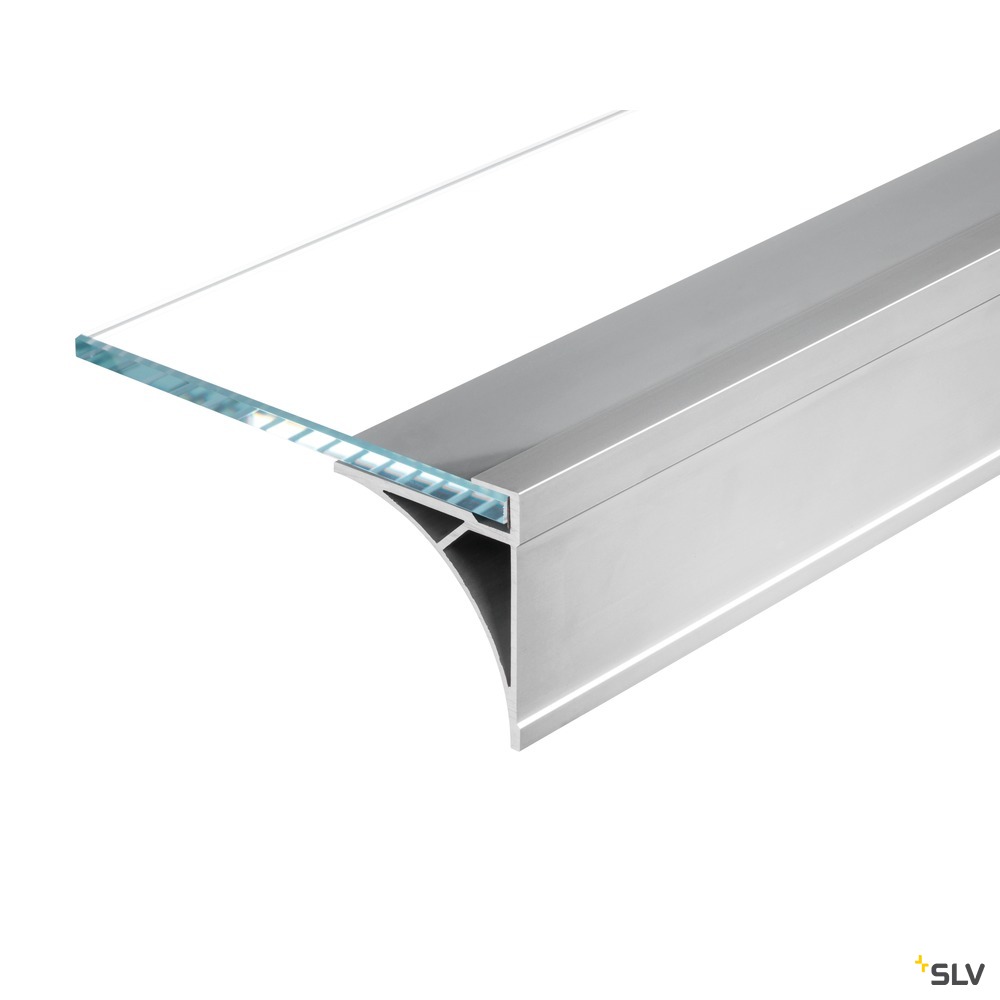 GLENOS, Regal-Profil, aluminium eloxiert, 1 m