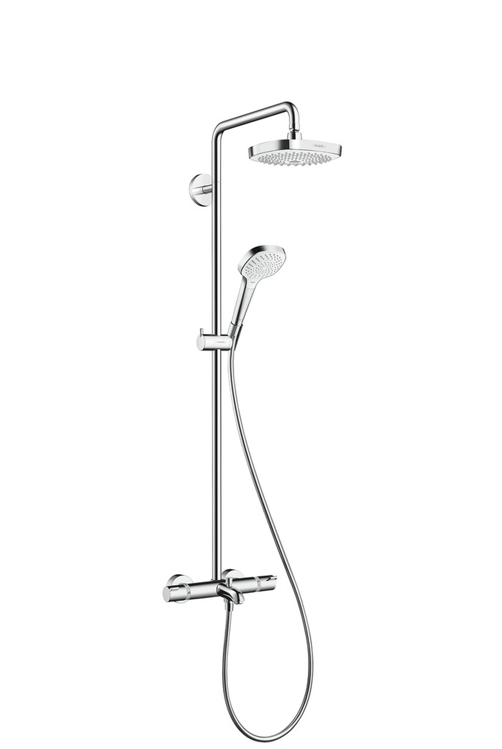 HG Showerpipe Croma Select E 180 Wanne