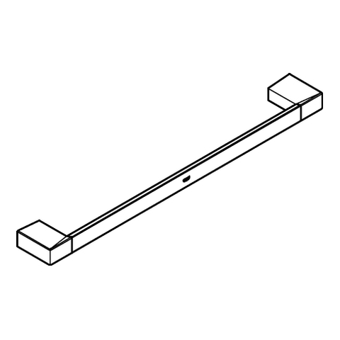 GROHE Badetuchhalter Selection Cube 40767 Metall 500mm chrom