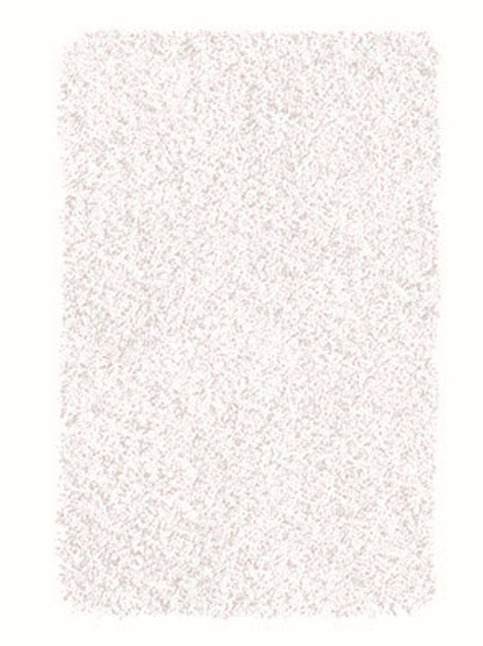 Badteppich Trend 100 % Polyester Weiss 70x120 cm