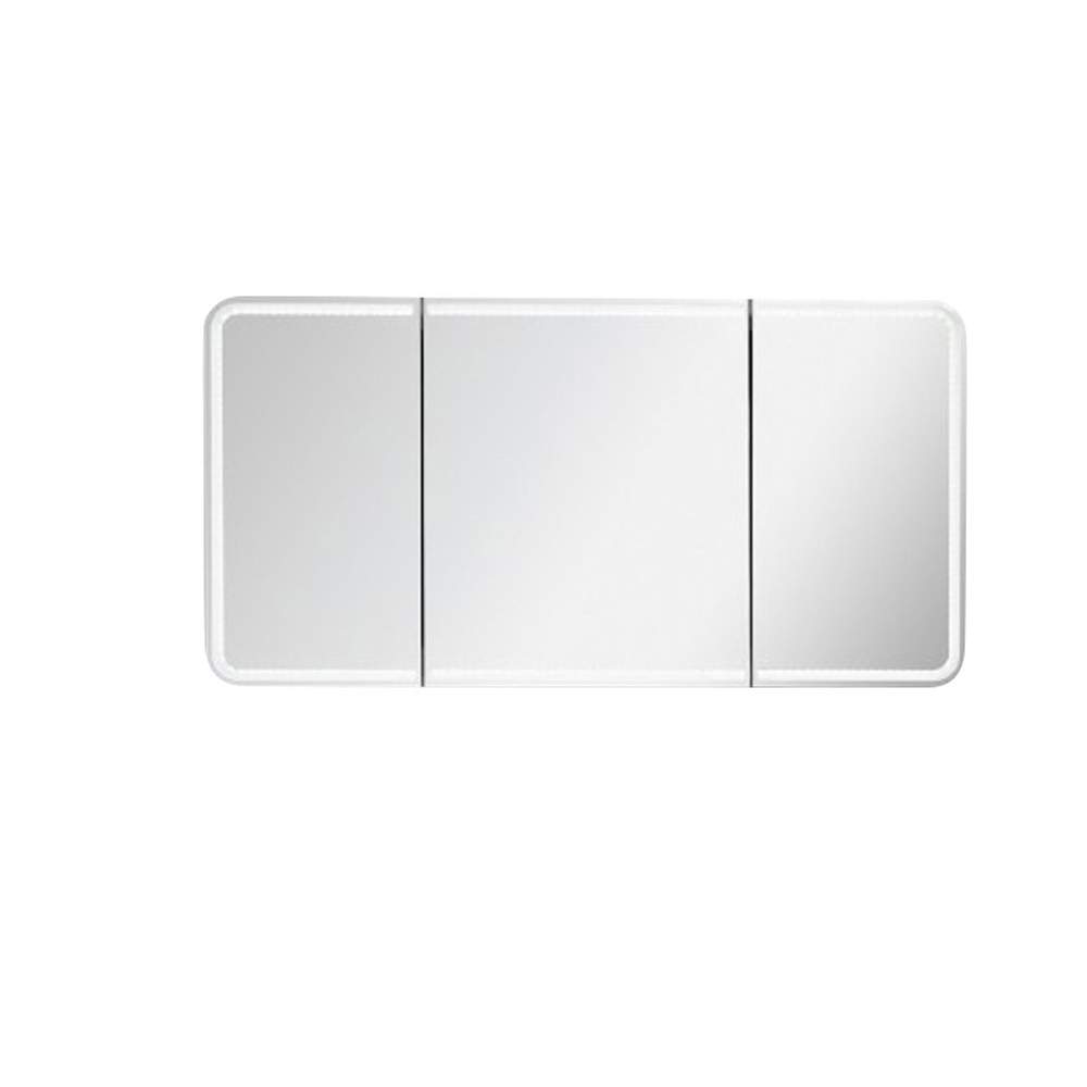 Spiegelschrank 120x73,5x13,6 weiß LED in Tür