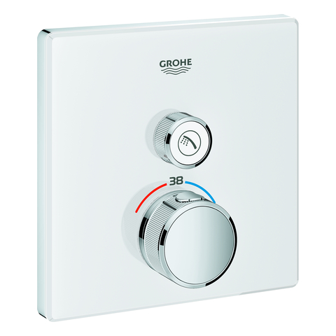 GROHE THM Grohtherm SmartControl 29153 eckig FMS 1 Absperrventil moon white