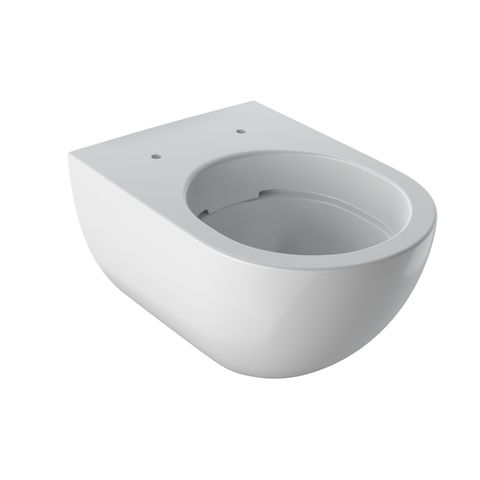 GE Acanto Wand-WC Tiefspüler geschlossene Form, Rimfree, weiß
