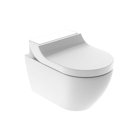 GE Geberit AquaClean Tuma Comfort WC-Komplettanlage Wand-WC Glas weiß