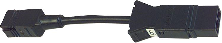 Adapter-Steckerkabel 2polig für WL 10 bis ca.Bj.1986 (14001310022) zu Wärmetauscher mit L&G- Stecker Nr. 6