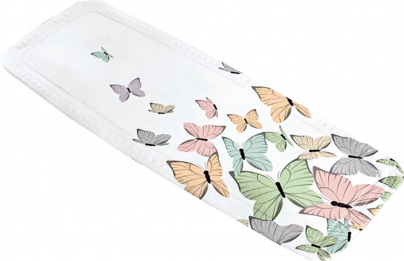Wanneneinlage Butterflies PVC Multicolor 36x 92 cm