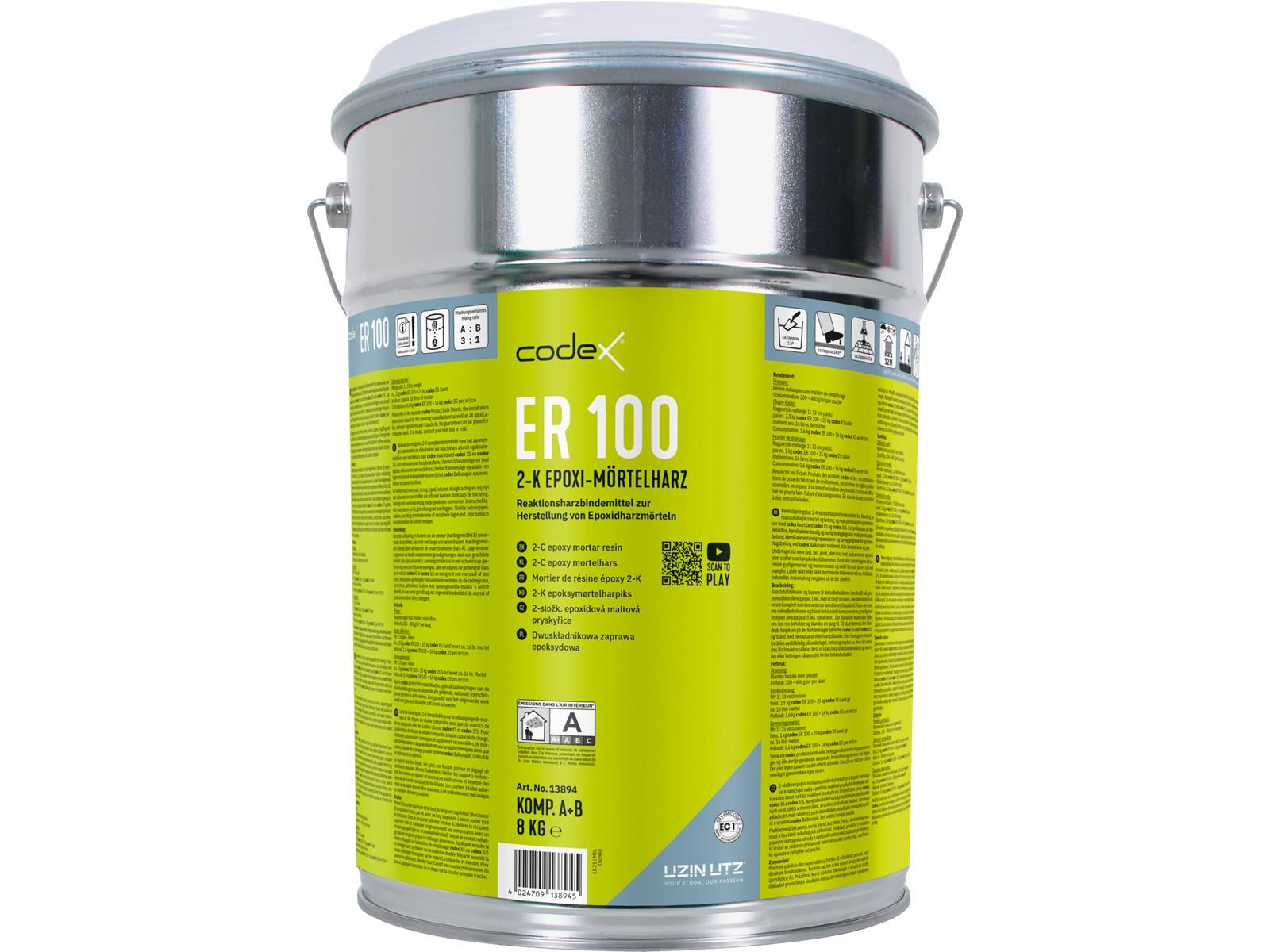 codex ER 100 A -B   -8 kg