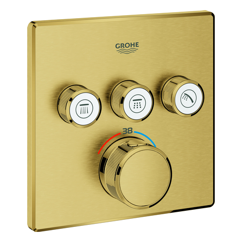 GROHE Thermostat Grohtherm SmartControl 29126 eckig FMS 3 ASV cool sunrise geb.