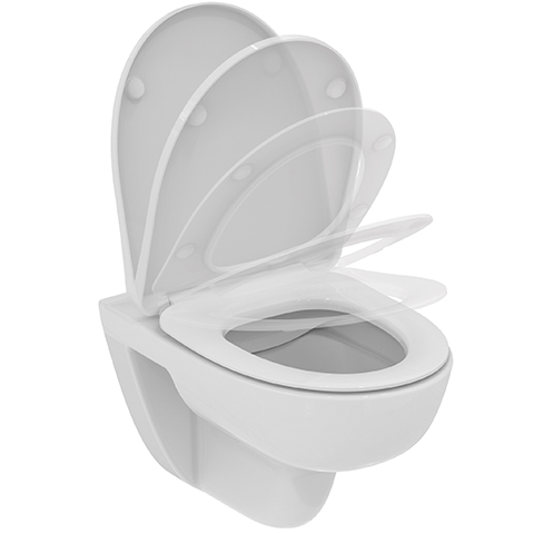 IS WC-Paket Ideal Standard i.LifeRandlos m.Uni.WC-Sitz Softclose Weiß