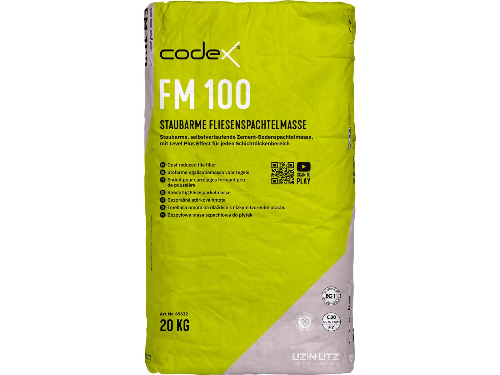 codex FM 100 -20 kg