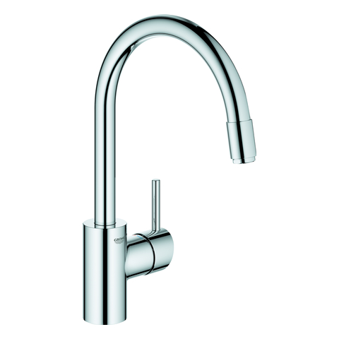 GROHE EH-SPT-Batterie Concetto 32663_3 h. Ausl. azb. L-Brause GROHE Zero chrom