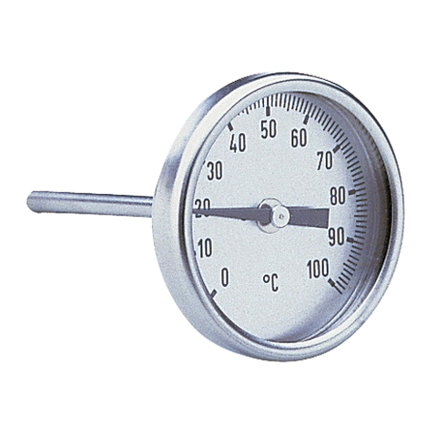 GROHE Thermometer 06225 1/4" für THM mit Thermometer-Abgangsbogen