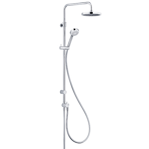 KLUDI LOGO Dual Shower System mit 1S Handbrause chrom