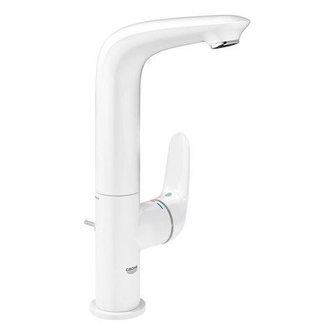 GROHE EH-WT-Batterie Eurostyle 23718_3 L-Size Hebel geschl. moon white/chrom