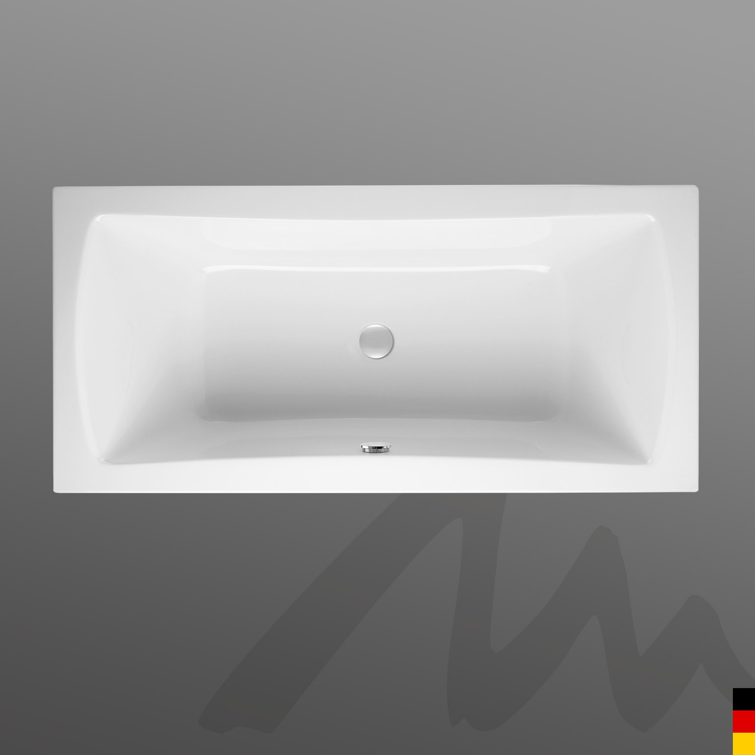 Mauersberger Badewanne Rechteck Jucunda 190/90  190x90x47  Farbe:rein-weiß
